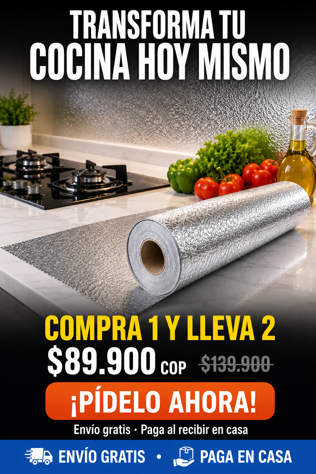 ✨ AluFácil — Cocina Impecable Sin Restregar | 🔥 Compra 1 y Lleva 2