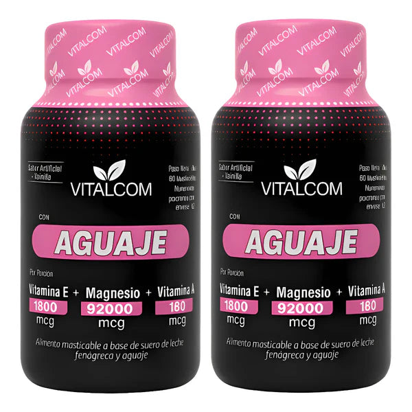 Vitalcom con Aguaje – Equilibrio, Energía y Belleza Natural 🌸 | 60 Cápsulas