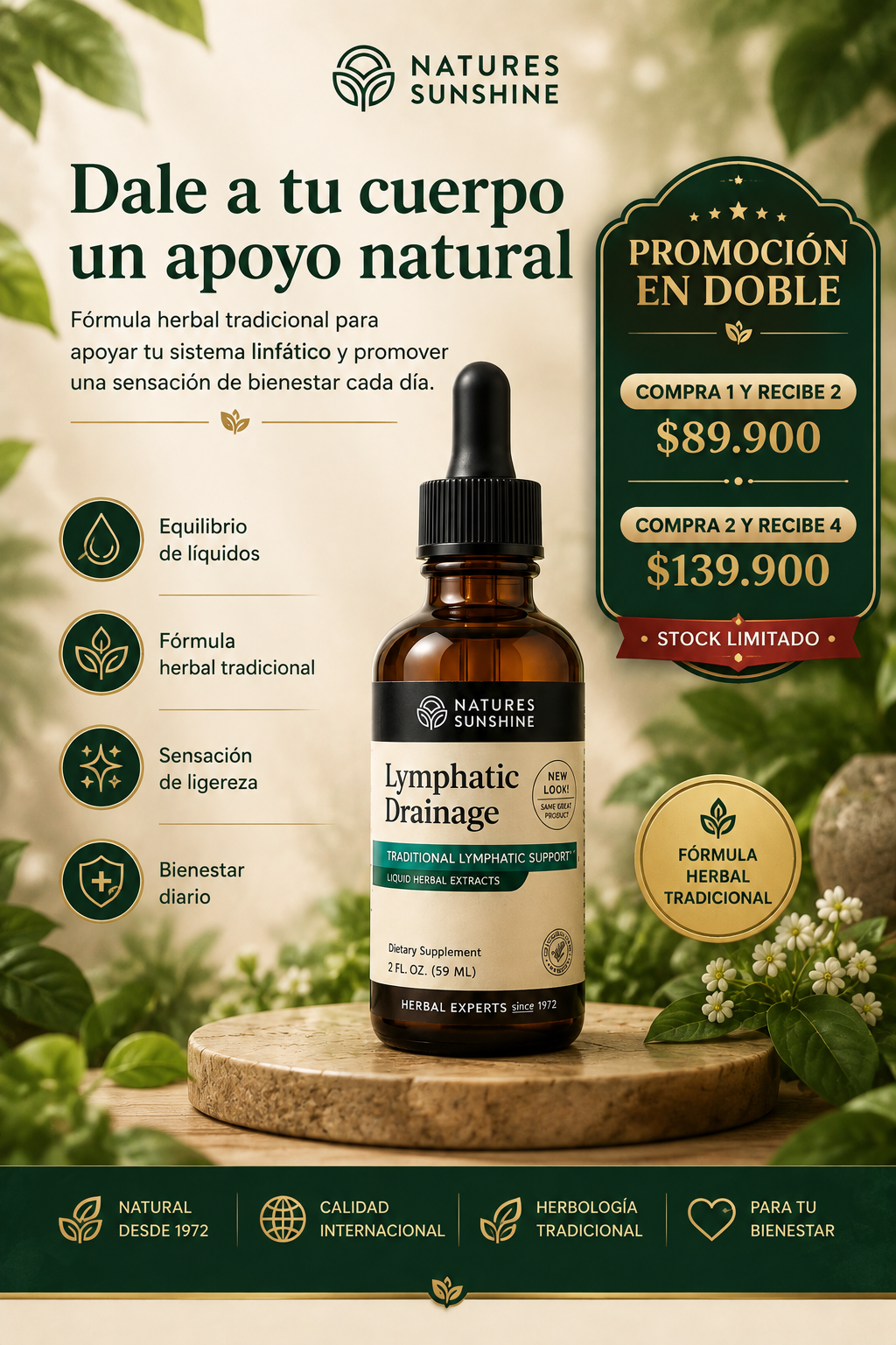 ⭐ Lymphatic Drainage® | Original Nature's Sunshine