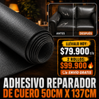 ⚡ Autoadhesivo Reparador De Cuero + Pegante Instantáneo de Regalo