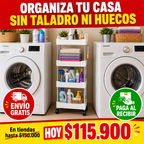 🛒 Carrito Organizador Multiusos de 4 Niveles con Ruedas | Cocina, Baño y Lavandería