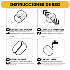 Guante Quitapelo Electroestático