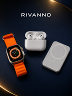 Combo 8 en 1 Ultra – Smartwatch + Audífonos Bluetooth + PowerBank⚡