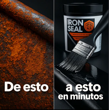 Iron Seal® — Elimina el Óxido y Protege tu Metal al Instante 🛡️
