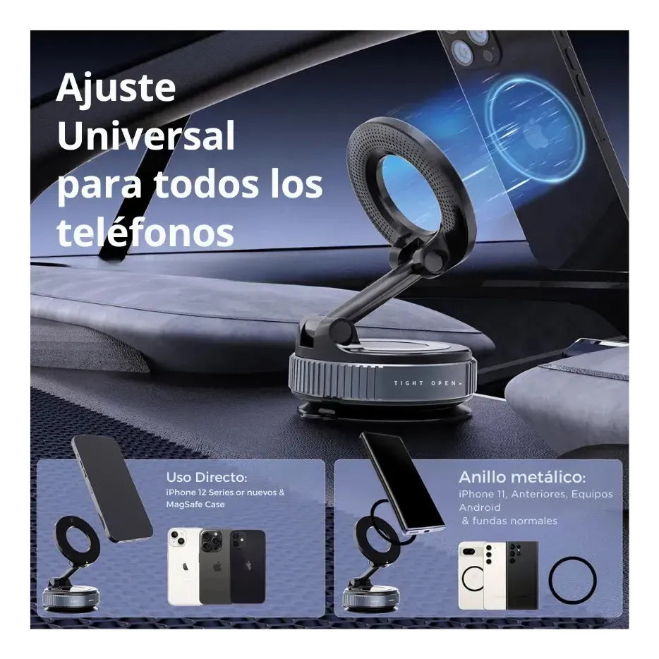 MagFix 360 - Soporte Magnético para Teléfono