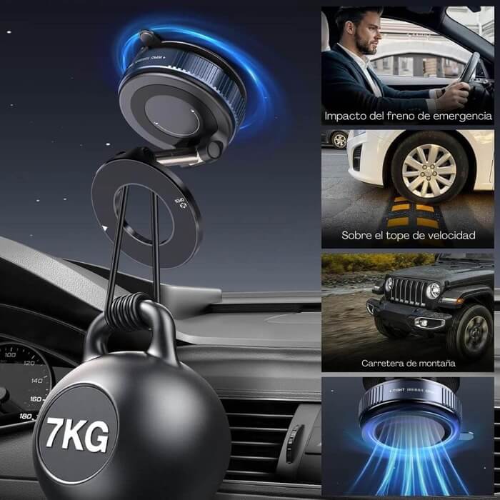 MagFix 360 - Soporte Magnético para Teléfono
